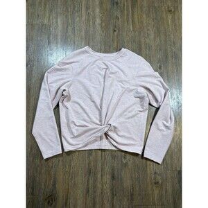 LULULEMON Tuck and Gather Pullover, women's Size Medium Pink